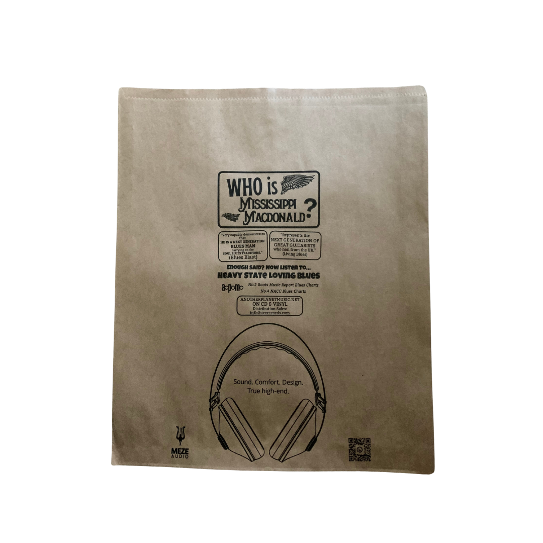 "Blues & Jazz Bag" Campaign - April 2023
6,000 bags sent to blues and jazz music
focused record shops.
